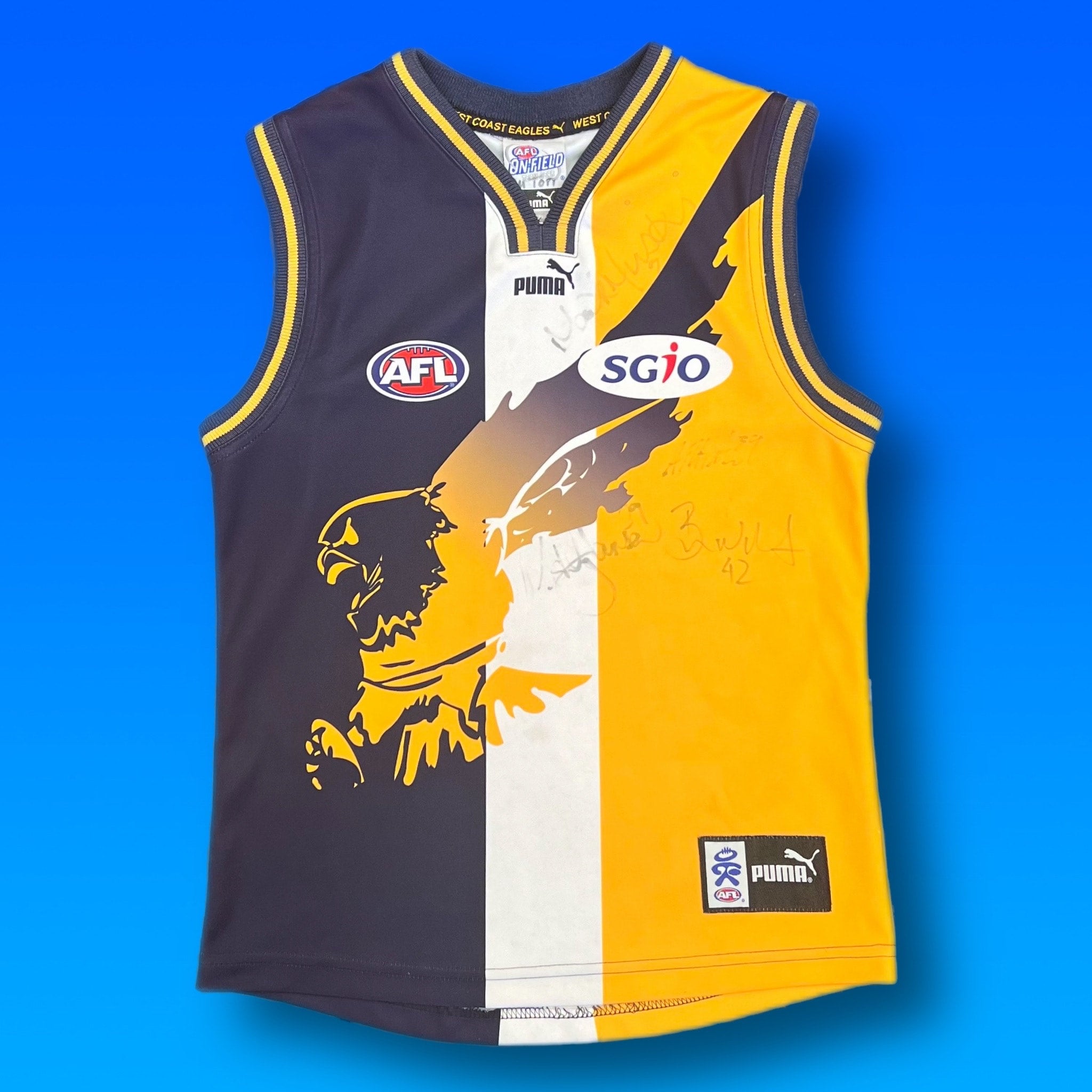 West Coast Eagles Replica Jersey